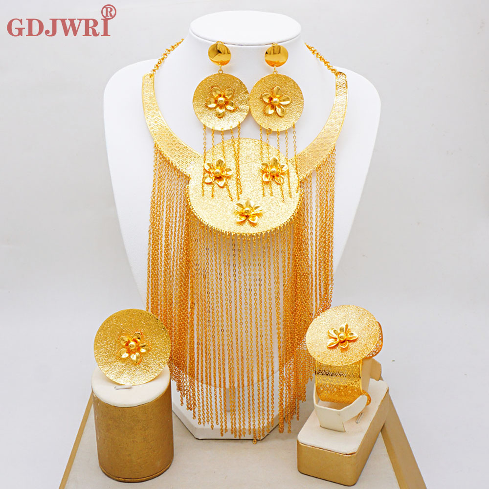 Body Jewelry Dubai - Nigeria Dubai Luxurious jewelry long wide
