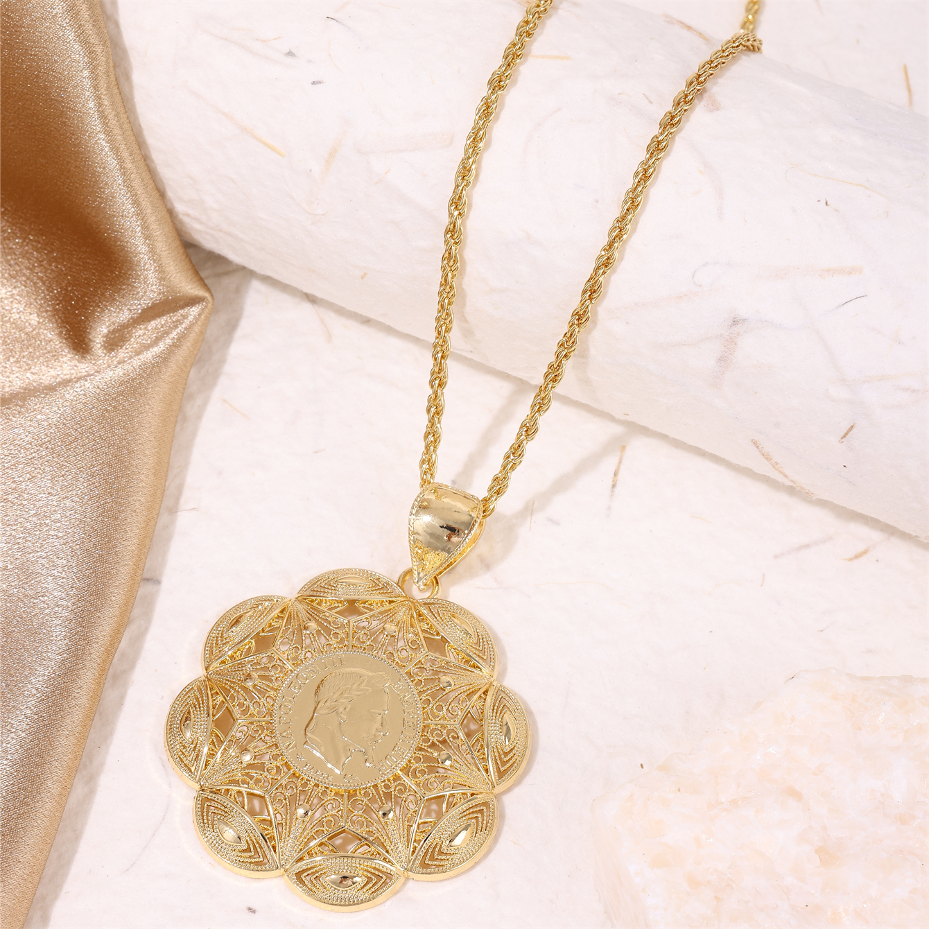 Body Jewelry Dubai - Dubai Necklace French Punk Woman Head
