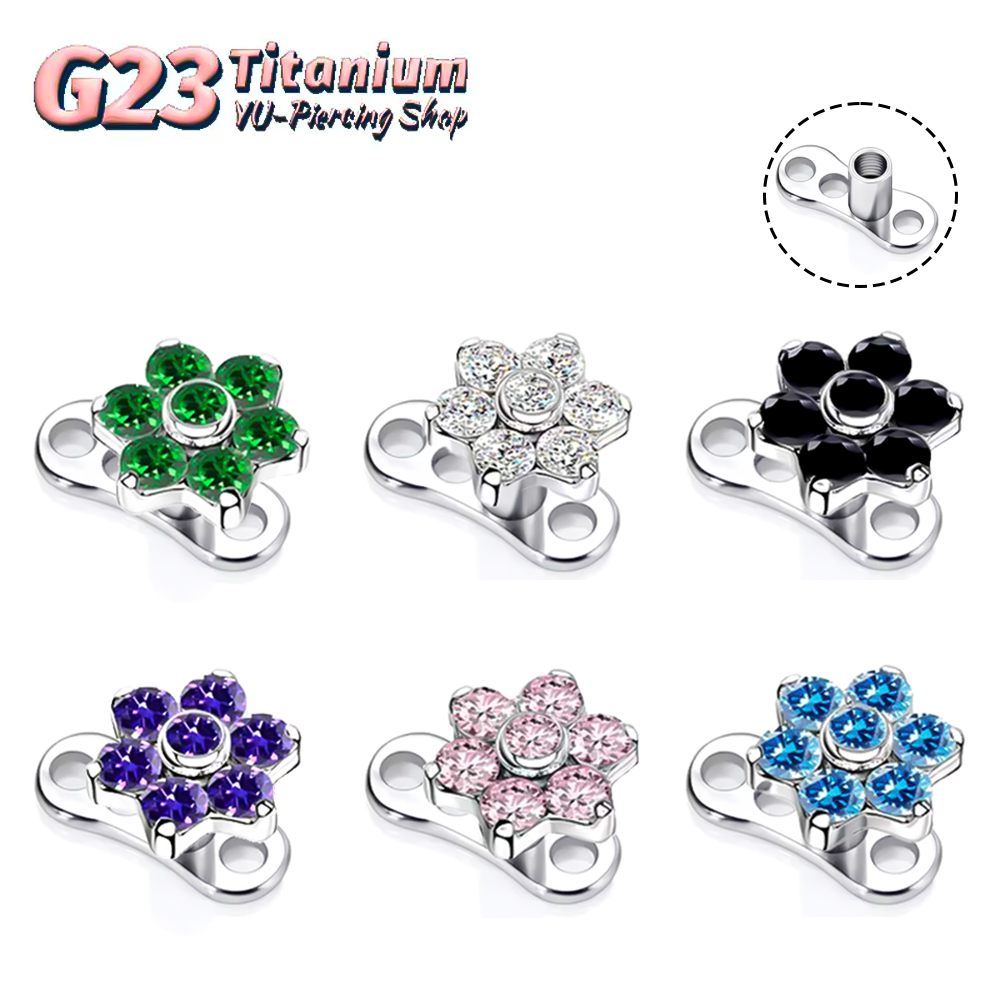 Body Jewelry Quality - F136 Titanium Alloy High-Quality Implant-Grade Zirconia