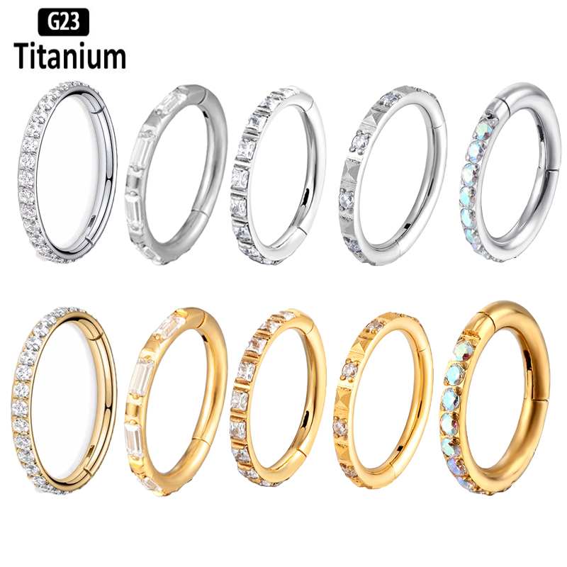 ASTM F136 Titanium Earrings Hi - Body Jewelry Quality ulasan dan harga