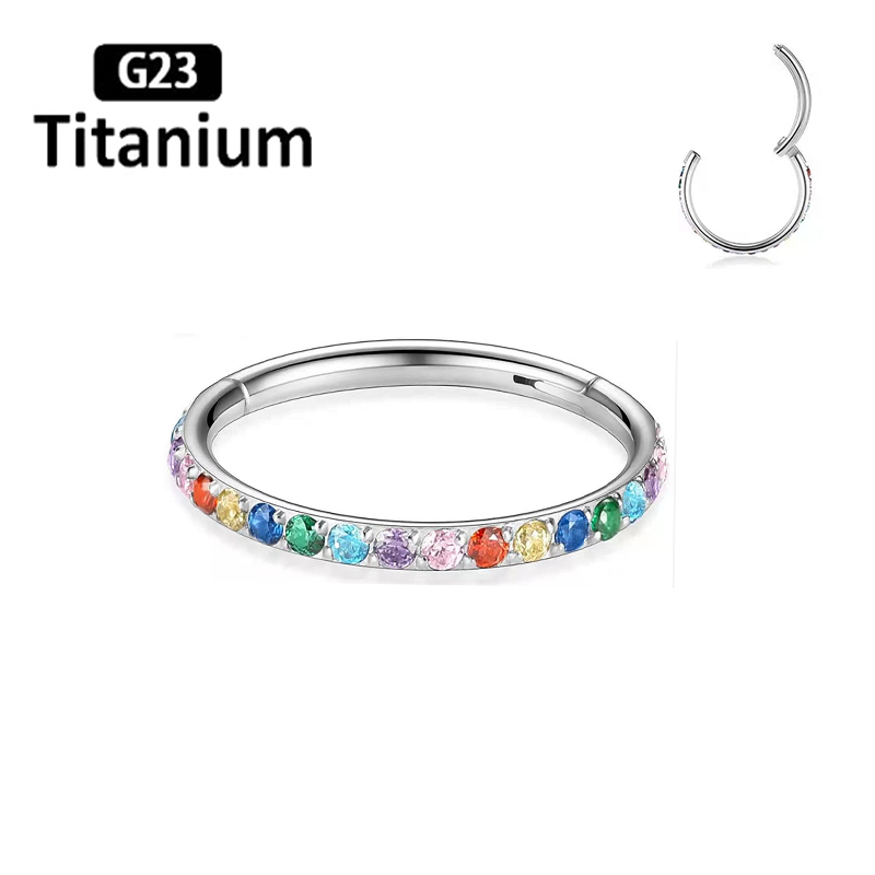 ASTM F136 Titanium Earrings Hi - Body Jewelry Quality ulasan dan harga