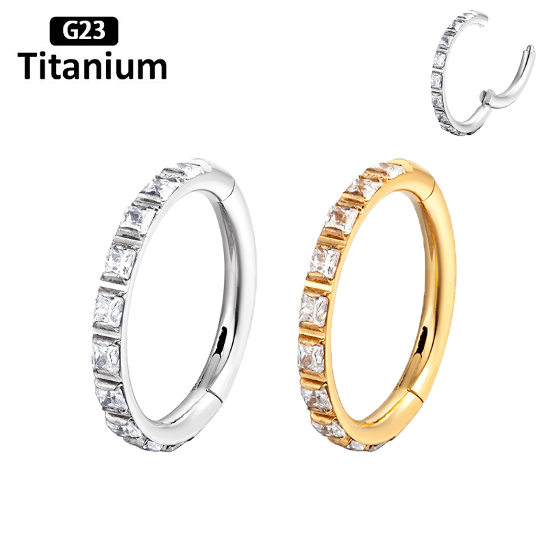 ASTM F136 Titanium Earrings Hi - Body Jewelry Quality ulasan dan harga