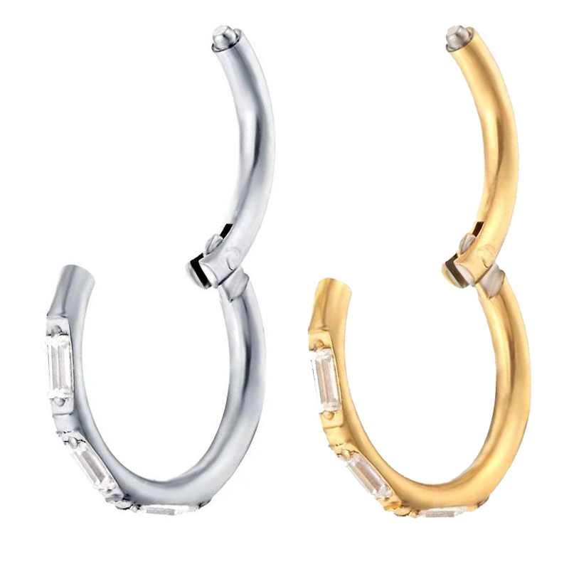 ASTM F136 Titanium Earrings Hi - Body Jewelry Quality ulasan dan harga
