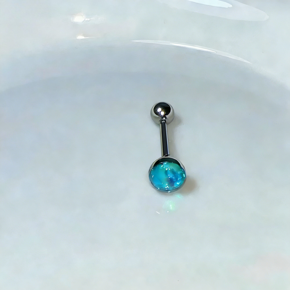 1Pc High-Quality Trendy Blue G - Body Jewelry High Quality ulasan dan harga