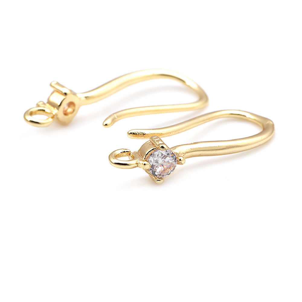 18K Gold Color Brass with Zirc - Body Jewelry High Quality ulasan dan harga