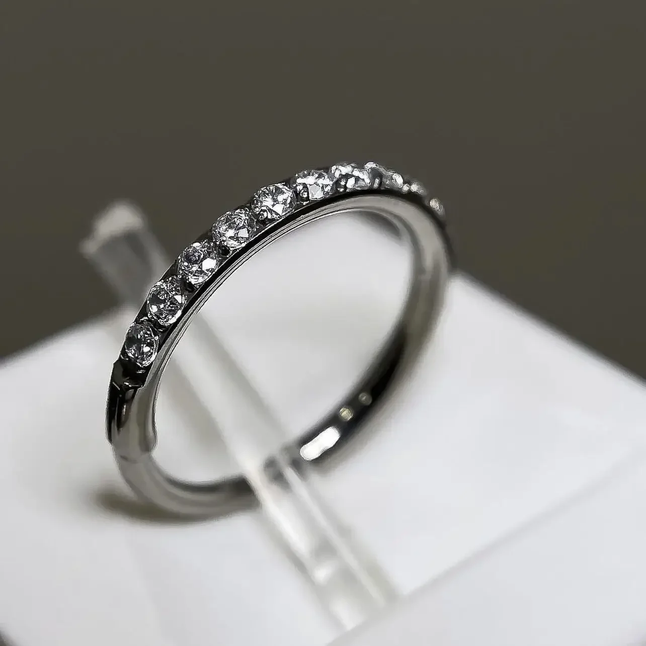 G23 Titanium Nose Ring 14G 16G - Helix Cartilage Ring ulasan dan harga