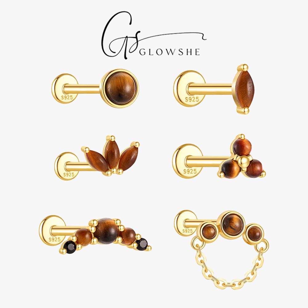 Glowshe 100% 925 Sterling Silv - Body Jewelry Quality ulasan dan harga