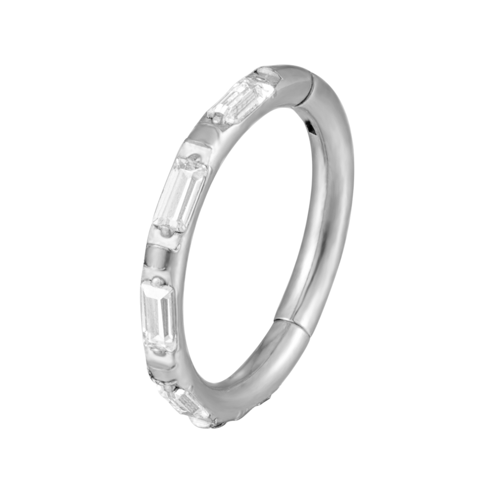 1PS G23 Titanium Earrings Squa - Body Jewelry Quality ulasan dan harga