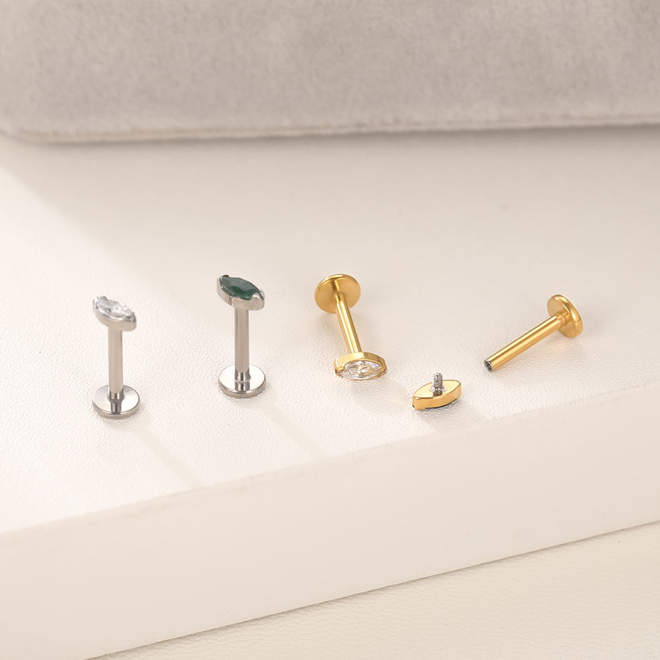 1Pc/5Pcs Titanium Cartilage Ea - Helix Cartilage Ring ulasan dan harga