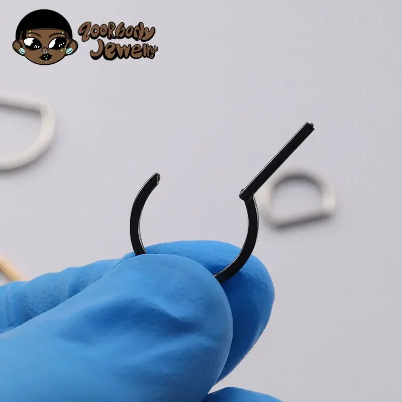 1Pcs G23 Titanium Piercing 16G - Helix Cartilage Ring ulasan dan harga