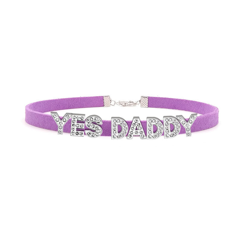 Sexy Rhinestone Letters YES DA - Body Jewelry Goth ulasan dan harga