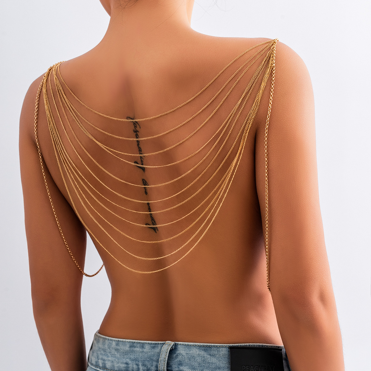 Classic Multi layered Tassel B - Body Jewelry Retainers ulasan dan harga