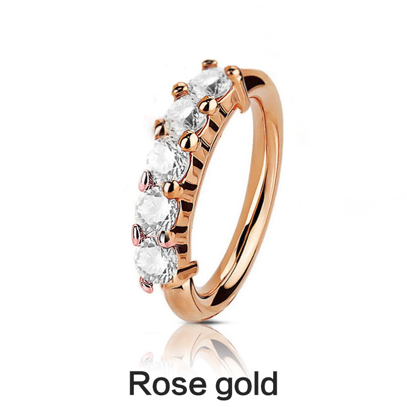 Hoop Nose Rings Small Hoop Ear - Body Jewelry Nose Ring ulasan dan harga