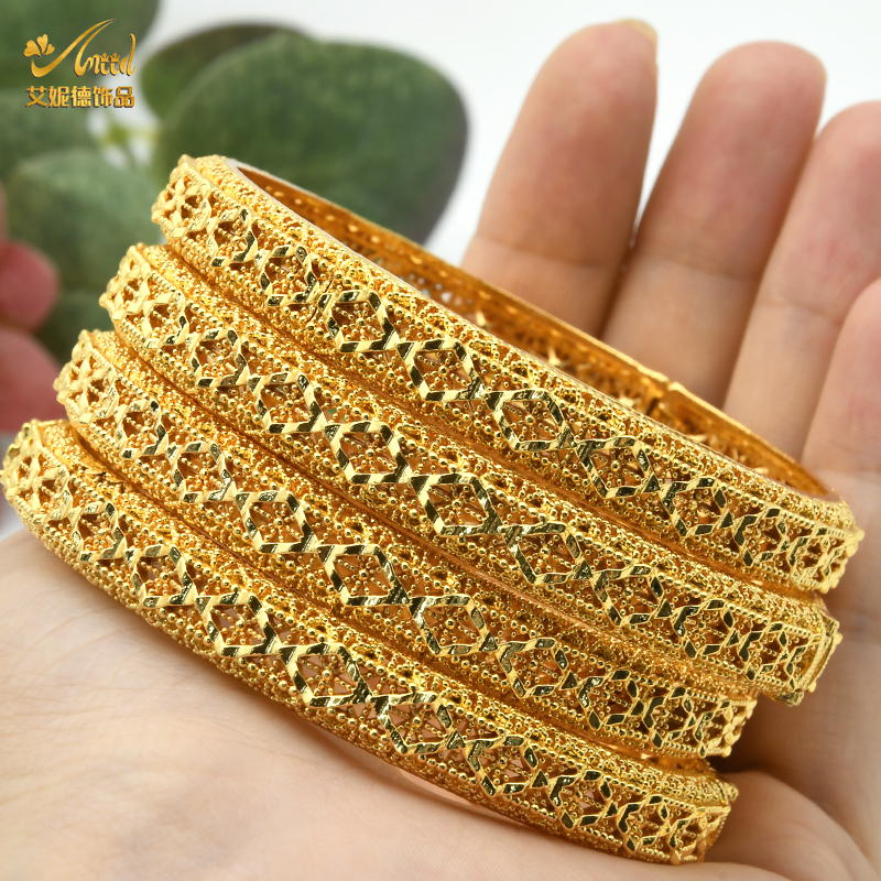 ANIID Dubai Gold Plated Bangle - Body Jewelry Dubai ulasan dan harga