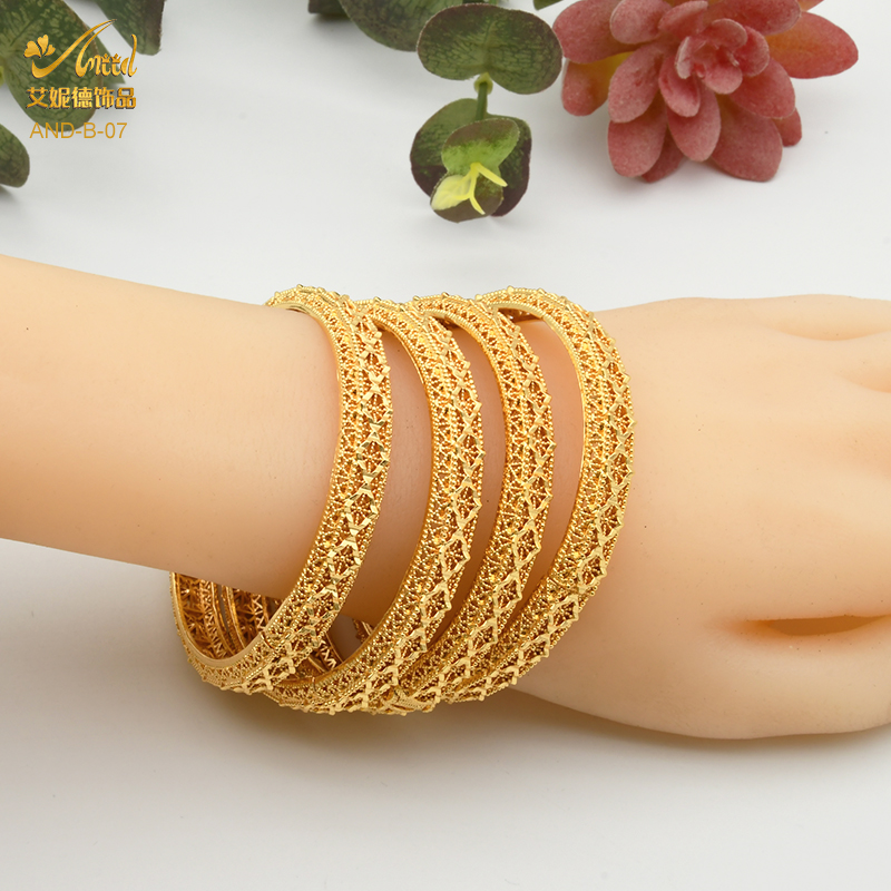 ANIID Dubai Gold Plated Bangle - Body Jewelry Dubai ulasan dan harga