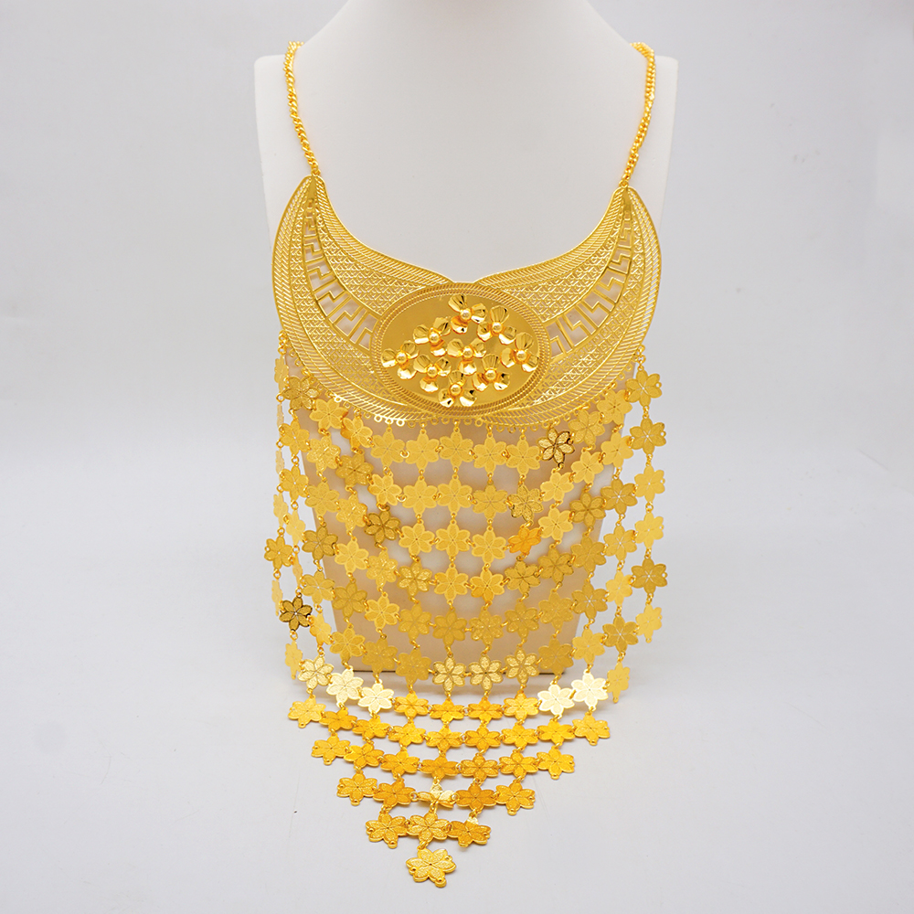 24k Dubai Gold Plated Jewelry  - Body Jewelry Dubai ulasan dan harga