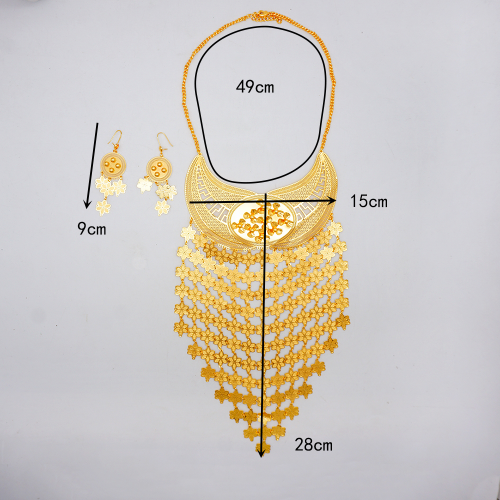 24k Dubai Gold Plated Jewelry  - Body Jewelry Dubai ulasan dan harga