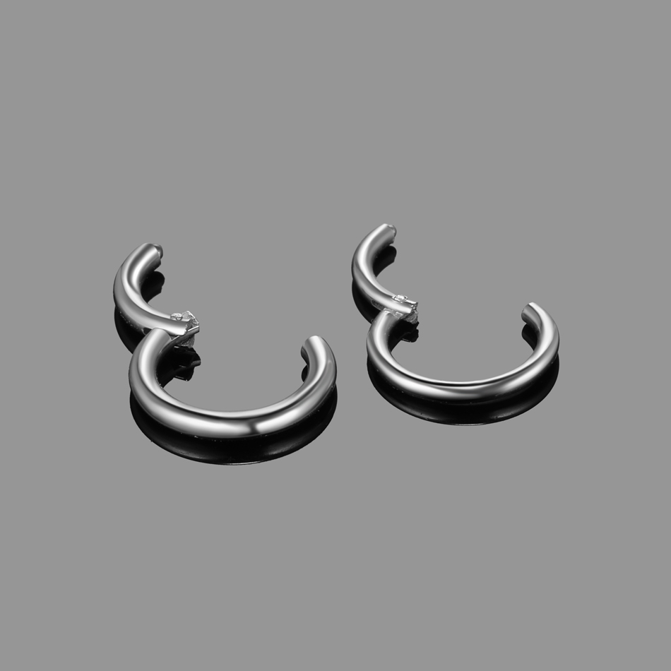 10pcs Hinged Segment Nose Ring - Helix Cartilage Ring ulasan dan harga