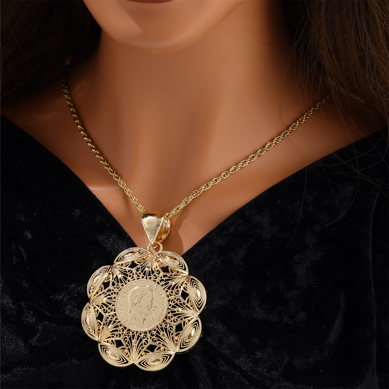Dubai Necklace French Punk Wom - Body Jewelry Dubai ulasan dan harga
