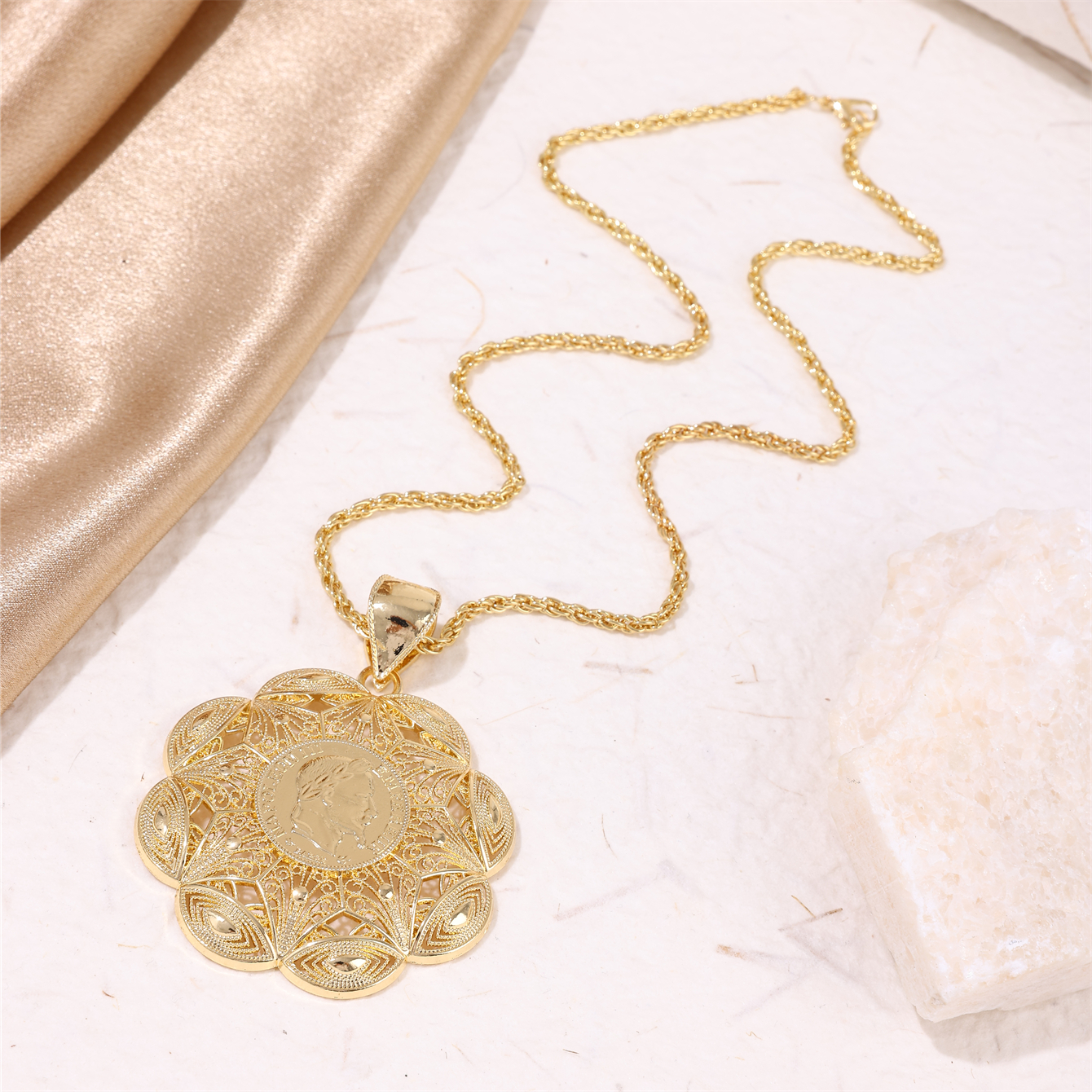 Dubai Necklace French Punk Wom - Body Jewelry Dubai ulasan dan harga