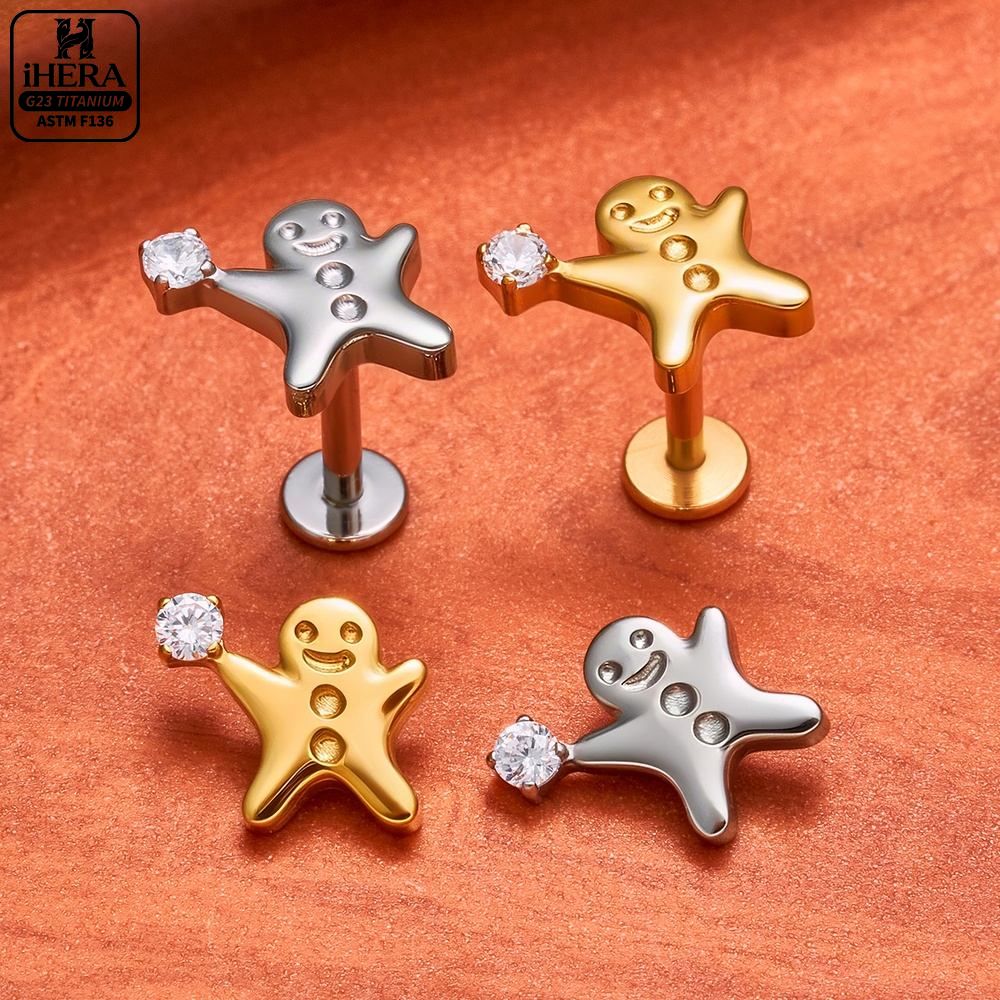 ASTM F136 Titanium Dinosaur Gh - Conch Earring Hoop ulasan dan harga