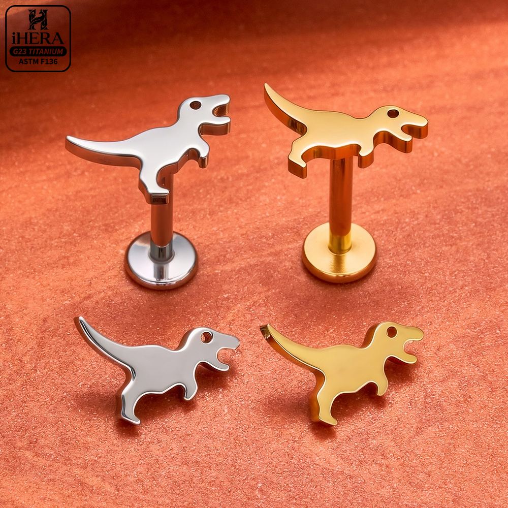 ASTM F136 Titanium Dinosaur Gh - Conch Earring Hoop ulasan dan harga