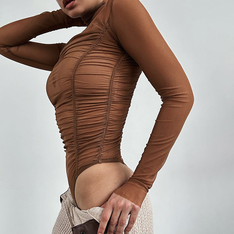 Autumn 2023 Long Sleeve Mesh S - Body Jewelry Retainers ulasan dan harga
