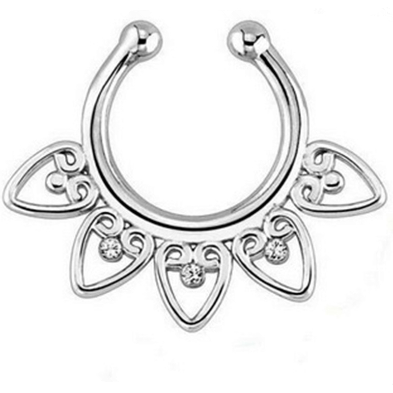 Indian Crystal Snag In The Nos - Body Jewelry Nose Ring ulasan dan harga