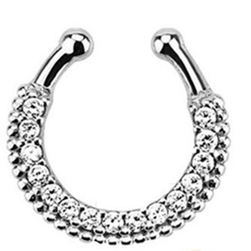 Indian Crystal Snag In The Nos - Body Jewelry Nose Ring ulasan dan harga