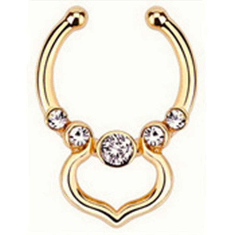 Indian Crystal Snag In The Nos - Body Jewelry Nose Ring ulasan dan harga