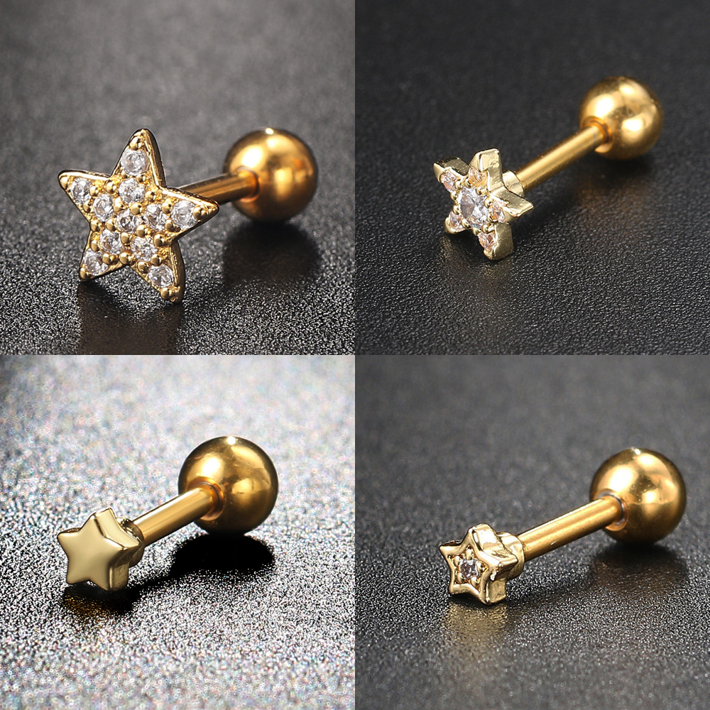 1pc Helix Piercing Earrings fo - Helix Cartilage Ring ulasan dan harga