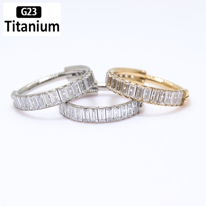 ASTM F136 Titanium Piercing Ea - Conch Earring Hoop ulasan dan harga