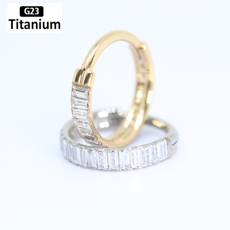 ASTM F136 Titanium Piercing Ea - Conch Earring Hoop ulasan dan harga