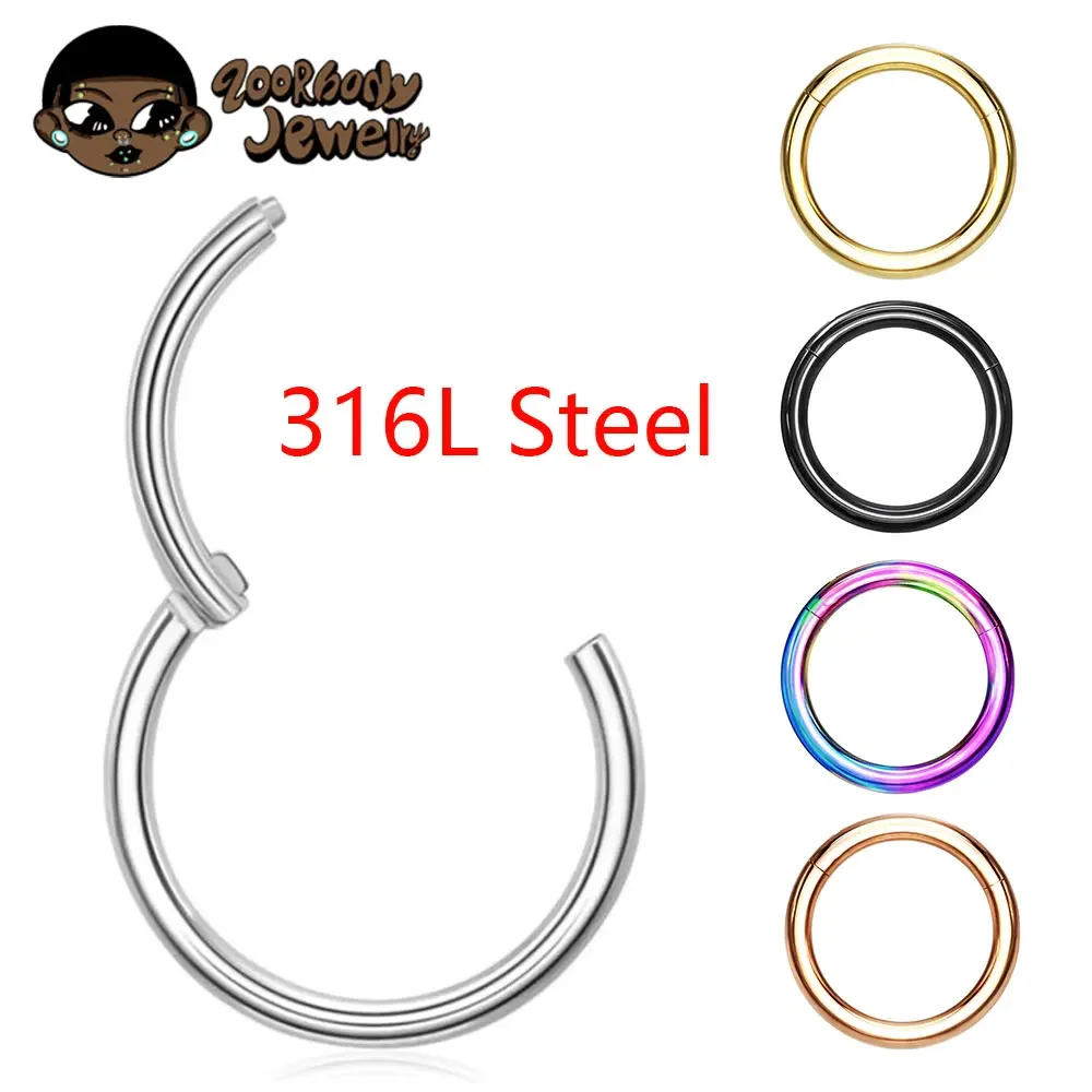 10Pcs 316L Stainless Steel Nos - Body Jewelry Quality ulasan dan harga