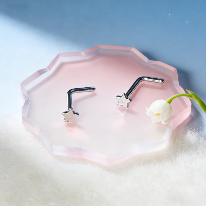 1Pc Trendy Sweet Cool Style St - Body Jewelry High Quality ulasan dan harga