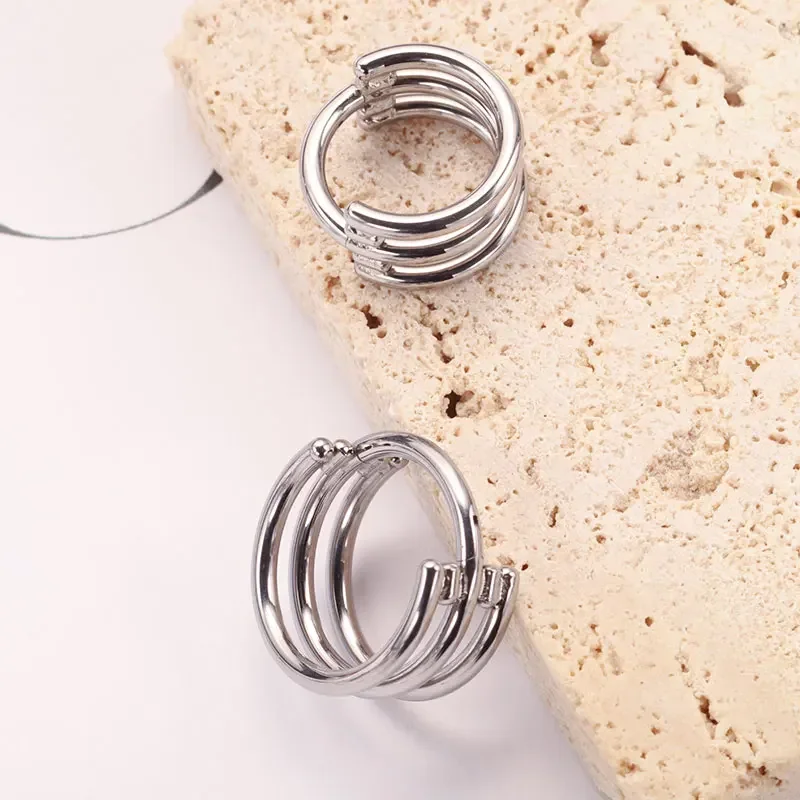 G23 Titanium Three Layer Hollo - Body Jewelry Quality ulasan dan harga