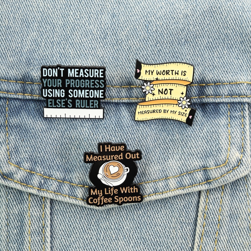 Body Positive Enamel Pins My W - Body Jewelry Measurements ulasan dan harga