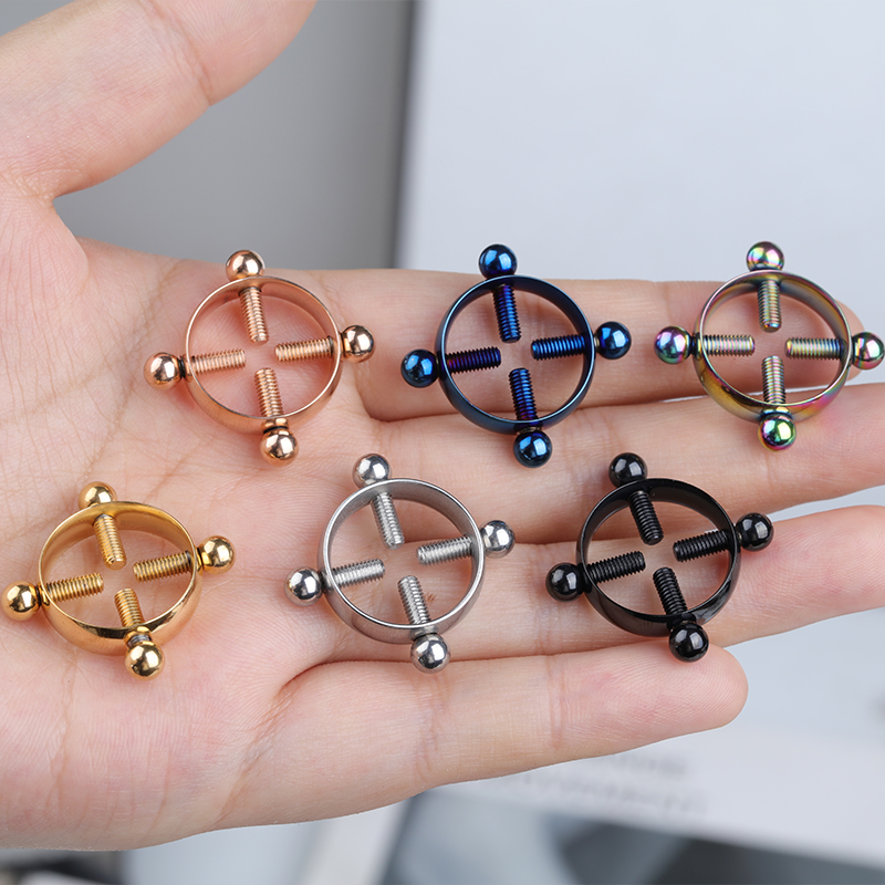 1pair Stainless Steel Cross Ni - Body Jewelry Goth ulasan dan harga