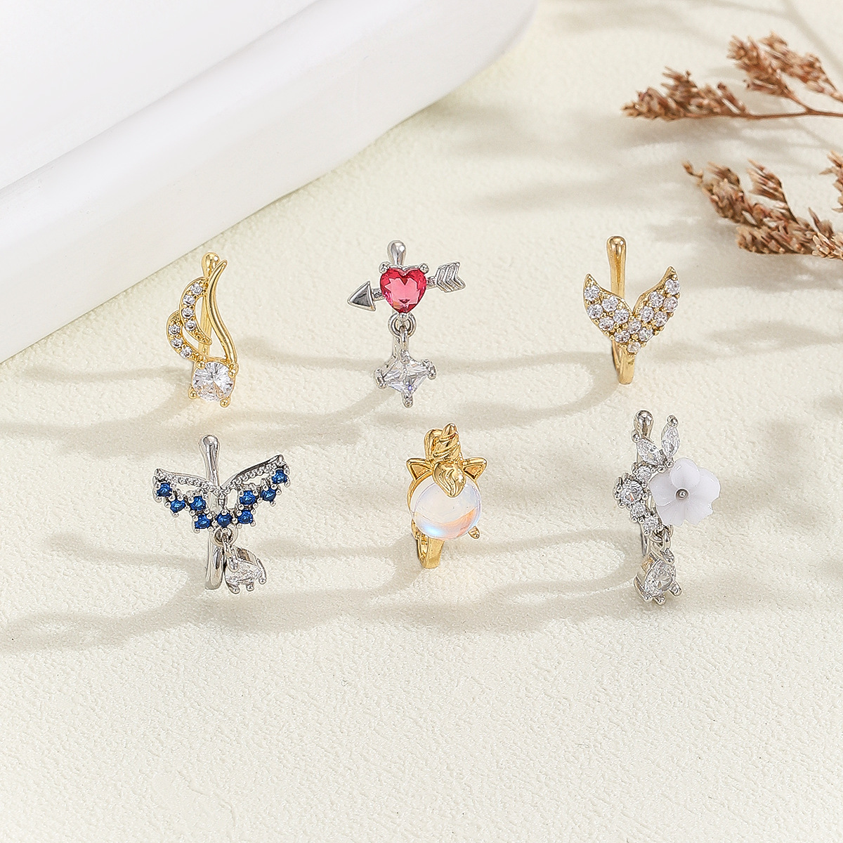 Fake Nose Piercing Jewelry Hig - Body Jewelry High Quality ulasan dan harga