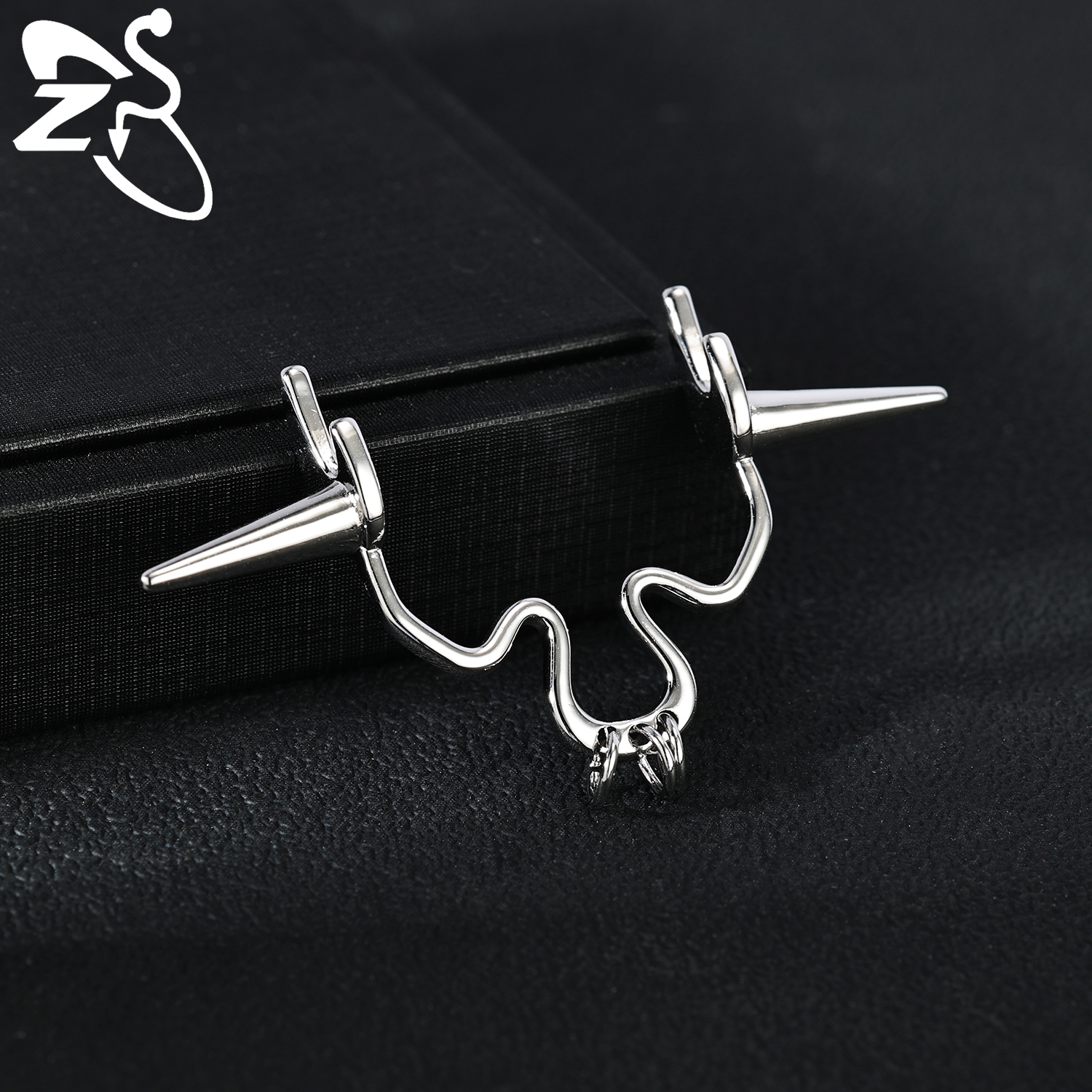 ZS 1 Piece Punk Stlye Fake Sep - Body Jewelry Nose Ring ulasan dan harga