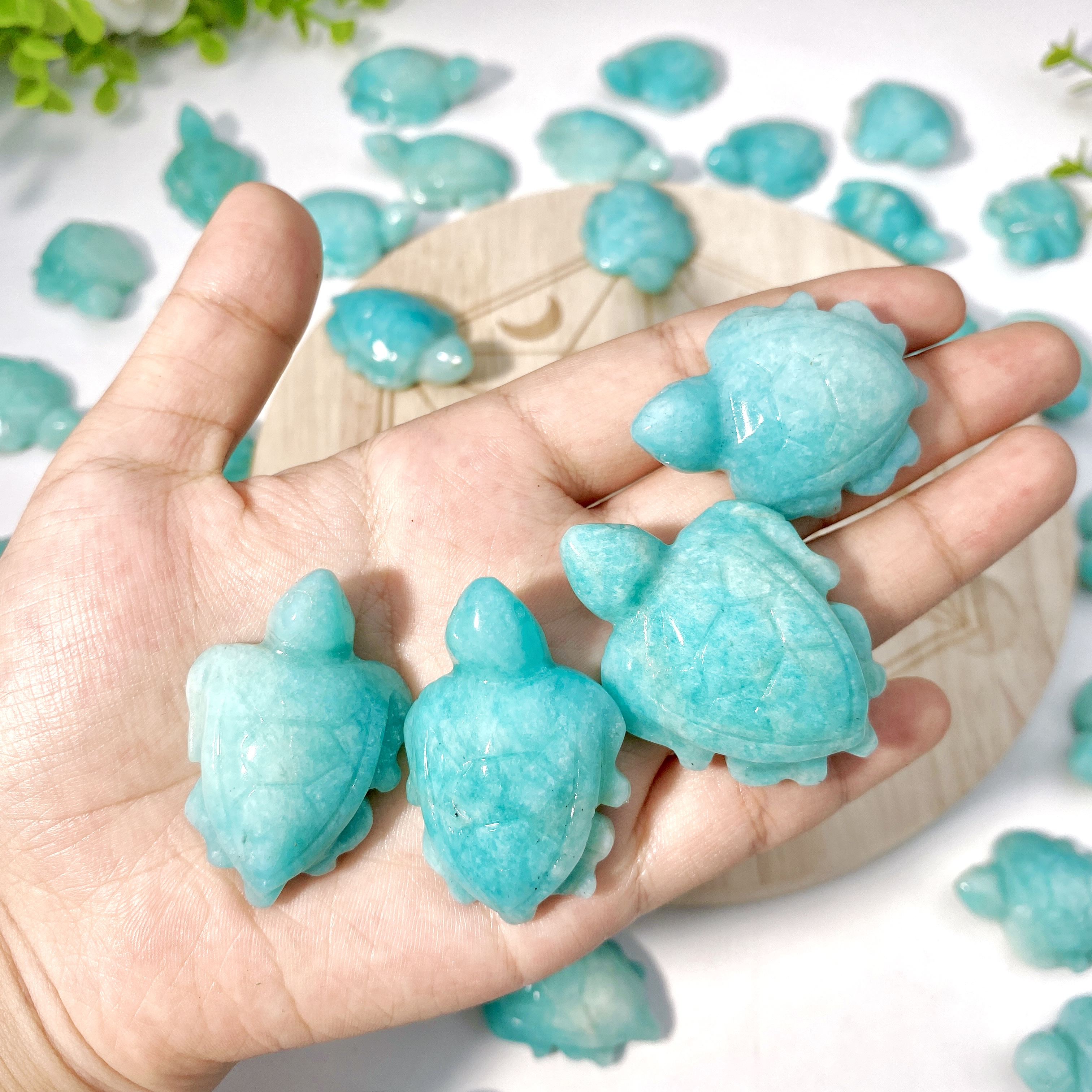 1PC High Quality Amazonite Sea - Body Jewelry High Quality ulasan dan harga
