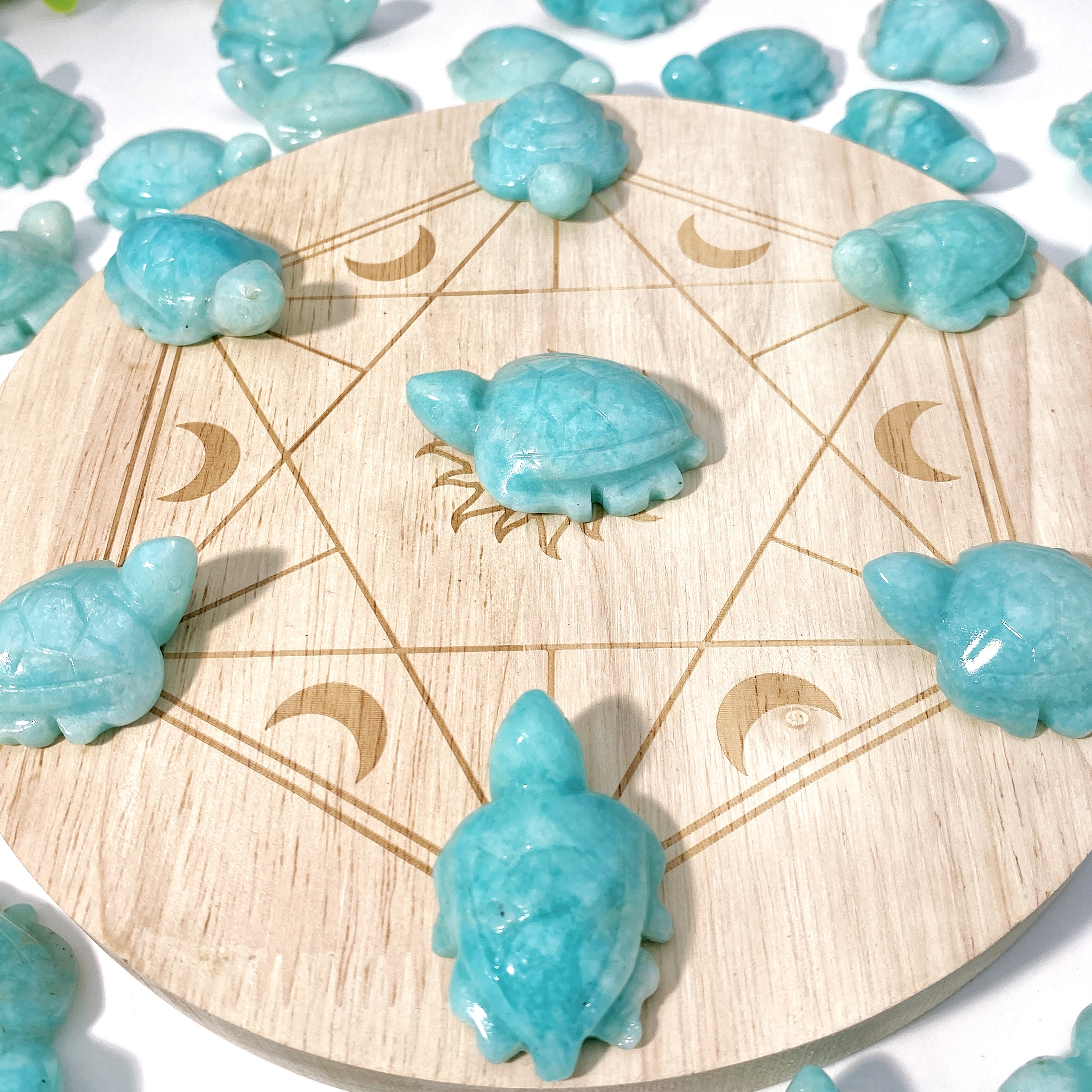 1PC High Quality Amazonite Sea - Body Jewelry High Quality ulasan dan harga