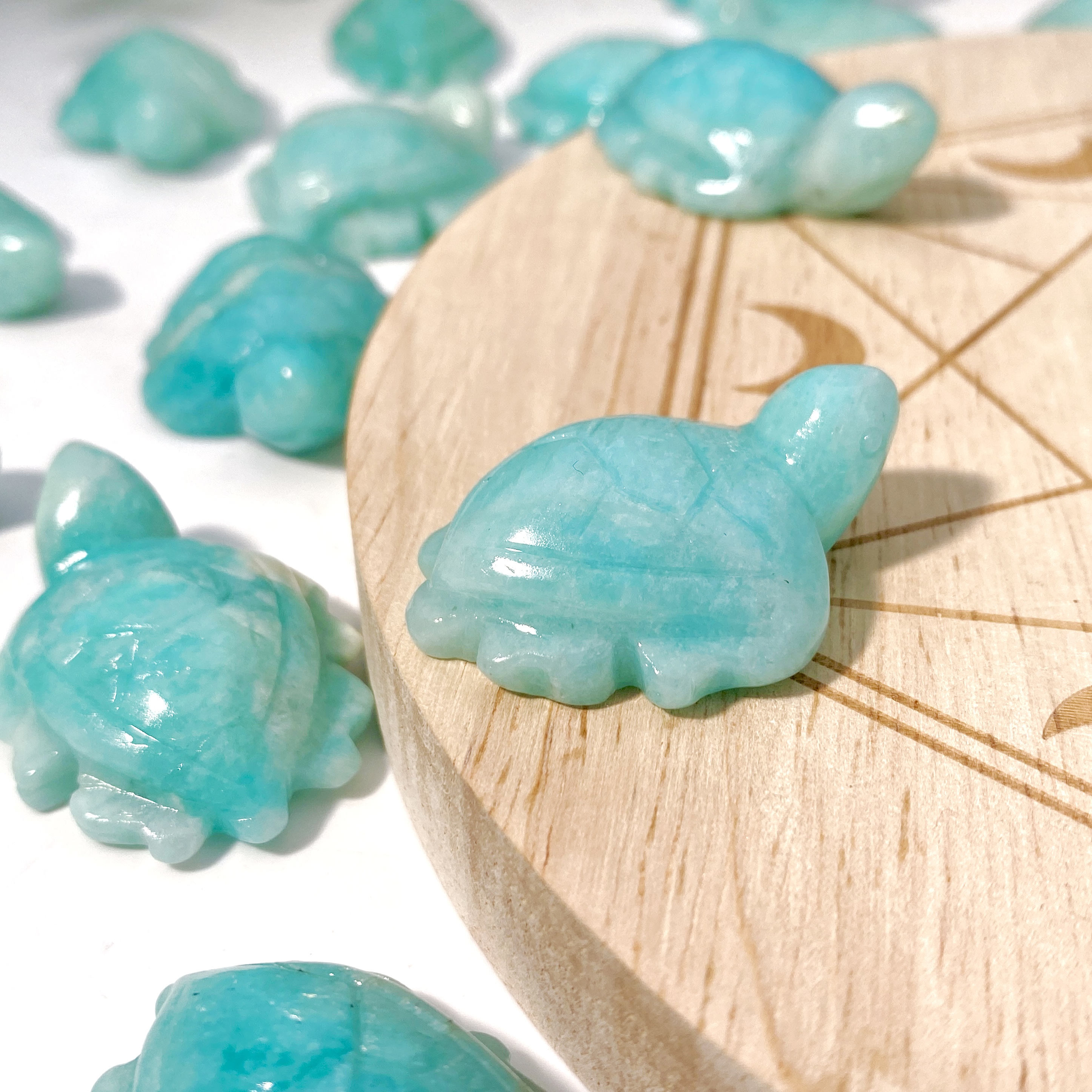 1PC High Quality Amazonite Sea - Body Jewelry High Quality ulasan dan harga