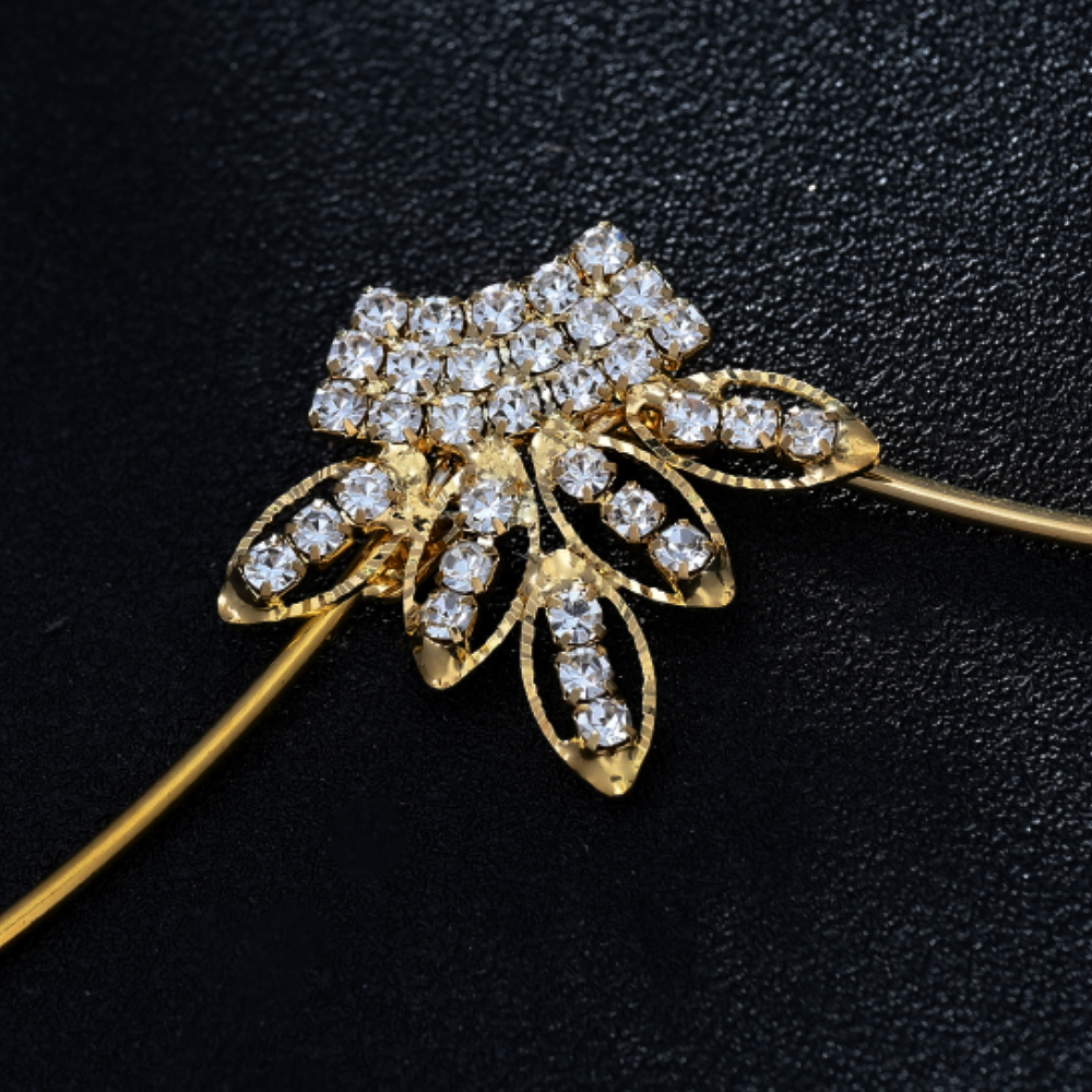 Stonefans Charm Leaves Bra Bra - Body Jewelry Dubai ulasan dan harga
