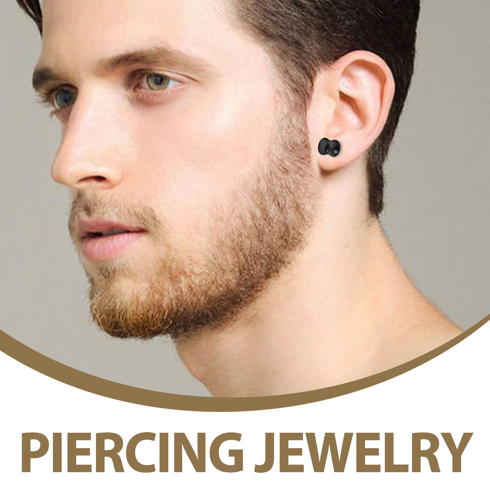 4Pairs Obsidian Ear Expansion  - Body Jewelry Gauge To Mm ulasan dan harga