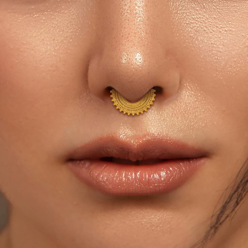 Twolobes 1PC Stainless Steel F - Conch Earring Hoop ulasan dan harga